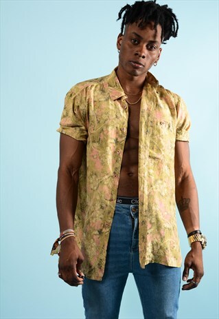 VINTAGE PATTERNED SILK SHIRT