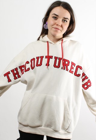 VINTAGE THE COUTURE CLUB SPELL OUT HOODIE