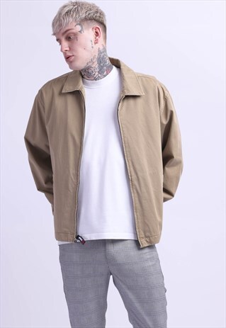 VINTAGE 90S TOMMY HILFIGER HARRINGTON JACKET