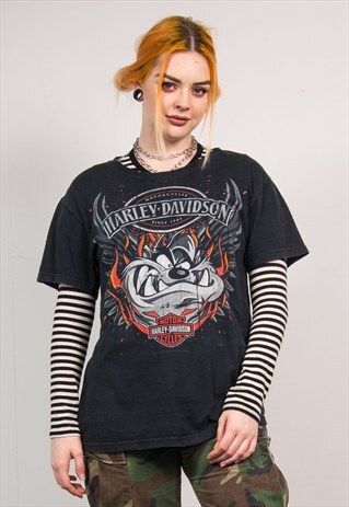 HARLEY-DAVIDSON LOONEY TUNES TAZ T-SHIRT