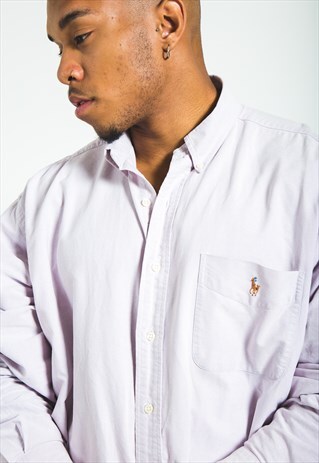 VINTAGE 80S CLASSIC POLO RALPH LAUREN SHIRT/ 4955