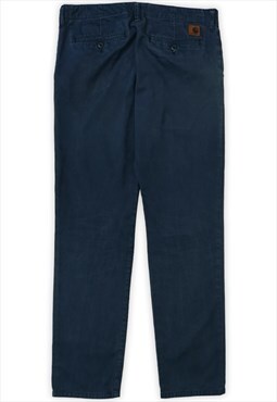 Vintage Carhartt Workwear Navy Trousers Mens