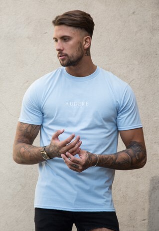 LIGHT BLUE T-SHIRT