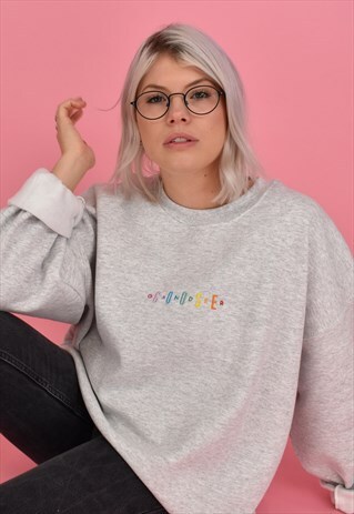 G&G UNISEX ASH ORIGINAL GG SWEAT EM