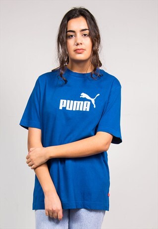90'S VINTAGE PUMA BLUE T-SHIRT
