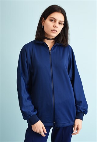 90'S RETRO TRACKSUIT MINIMALIST OVERSIZED SPORTS JACKET