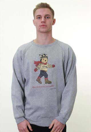 VINTAGE RALPH LAUREN POLO BEAR SWEATSHIRT