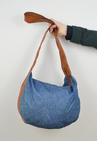 DENIM SLOUCH BAG