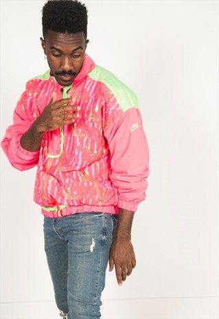 VINTAGE 80S USA NIKE SHELL SPORT JACKET / S0231