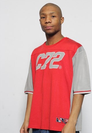 VINTAGE NIKE LOGO T-SHIRT RED