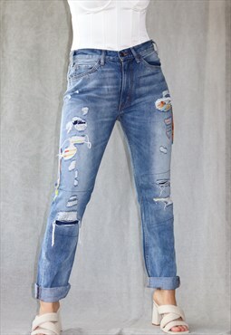 Vintage 505c Reworked Slim Straight Levi Jeans
