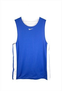 Vintage Nike Basket T-Shirt in Blue M