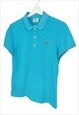 VINTAGE LACOSTE BLUE SKY POLO SHIRT IN BLUE M