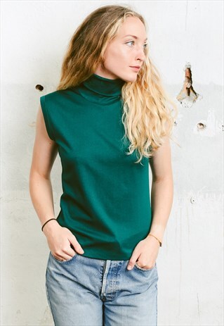 VINTAGE 80S TURTLENECK TOP
