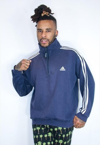 ADIDAS VINTAGE ZIP SWEATSHIRT