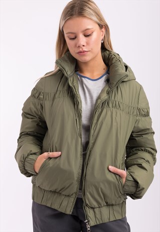 VINTAGE NIKE PUFFER JACKET GREEN