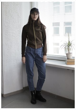 VINTAGE 90'S BROWN PUMA JUMPER