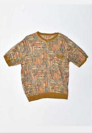 VINTAGE 90'S T-SHIRT TOP BROWN