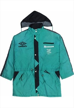 Vintage 90's Umbro Windbreaker Euromaster Retro Zip Up