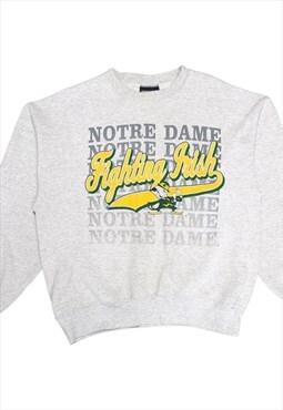 90's USA Notre Dame Fighting Irish Sweatshirt Size Large