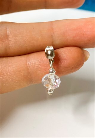 CRYSTAL EAR PIN SINGLE MIX & MATCH EARRING