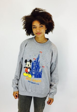 DISNEY MICKEY MOUSE MAGIC KINGDOM SWEATSHIRT