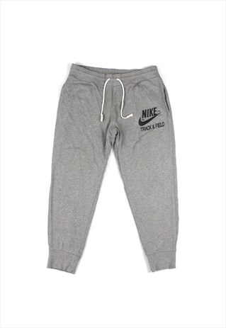 2000S NIKE TRACK AND FIELD GREY SWEATPANTS