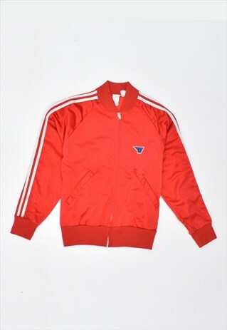 VINTAGE 90'S TRACKSUIT TOP JACKET RED