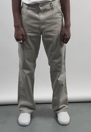 VINTAGE 90'S CARHARTT GREY CARGO JEANS