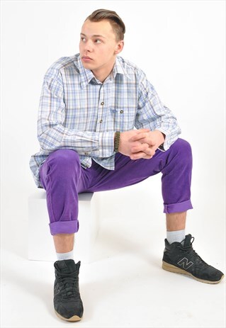 VINTAGE 90'S CHECKED SHIRT