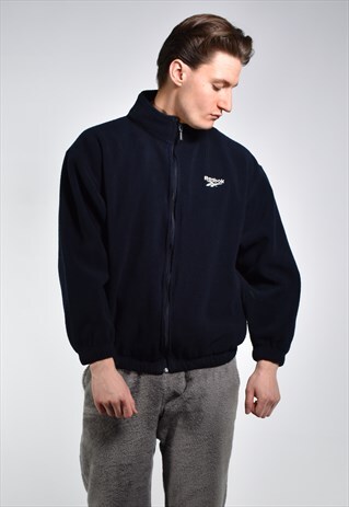 VINTAGE 90S REEBOK ZIPPED FLEECE