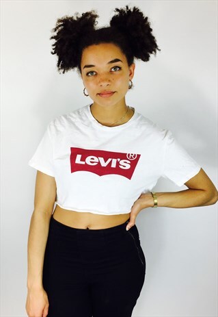 LEVIS CROPPED T SHIRT