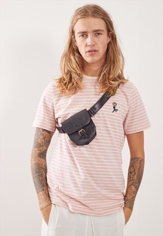 VINTAGE LEATHER FESTIVAL BUM BAG
