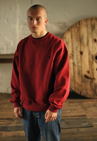 VINTAGE 80S CHAMPION LOGO SWEATER