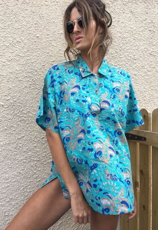 OVERSIZED RETRO 90S 80S VINTAGE UNISEX FESTIVAL SHIRT