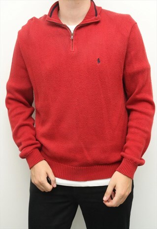 quarter length zip jumper