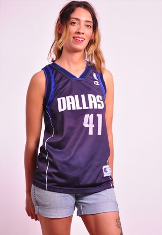 VINTAGE DALLAS MAVERICKS BASKETBALL VEST