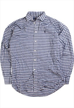 Vintage  Polo Ralph Lauren Shirt Check Long Sleeve Button Up