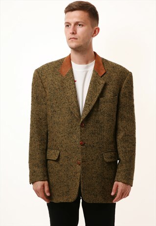 90S GERMANY VINTAGE MARIO BARUTTI WOOL JACKET 13896