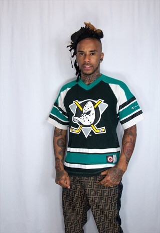 CHAMPION HOCKEY JERSEY T SHIRT