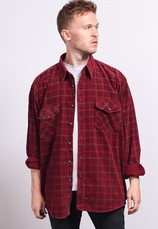 VINTAGE CORDUROY CORD SHIRT