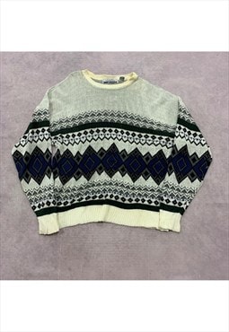 Vintage Knitted Jumper Men's L