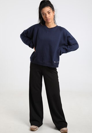 90S CHAMPION EMBROIDERED SPELL OUT SWEATSHIRT