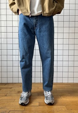 Vintage LEVIS Jeans 80s Blue / Orange Tab