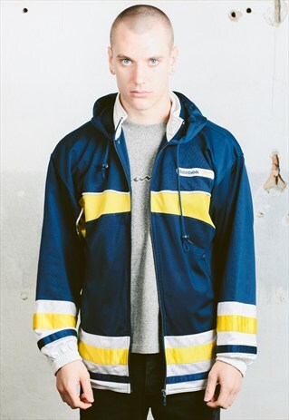 VINTAGE BOLD REEBOK TRACK JACKET