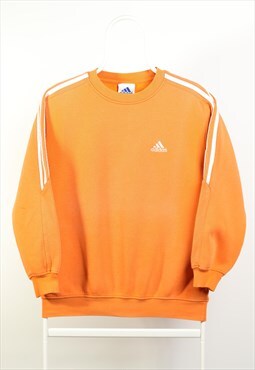 Vintage Adidas Crewneck Sweatshirt Orange