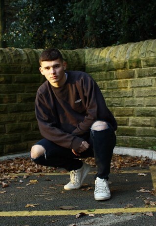 VINTAGE BLACK UMBRO SWEATSHIRT