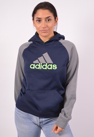 navy blue adidas hoodie