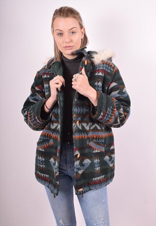 WOMENS VINTAGE JACKET MEDIUM MULTI 90S