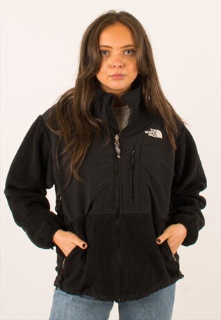 VINTAGE BLACK THE NORTH FACE DENALI FLEECE